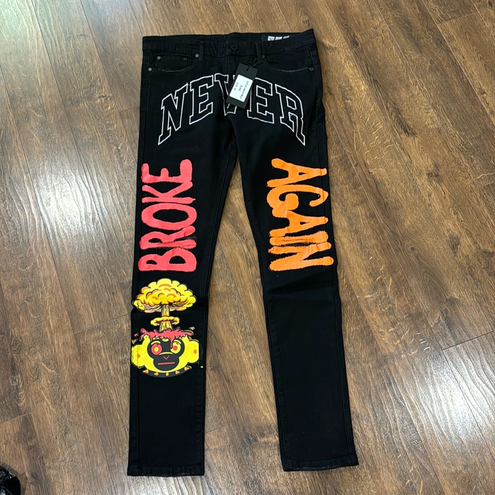 NWT Never Broke Again Jeans